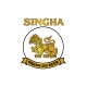 T-shirt Singha beer premium white