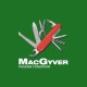 Tee shirt Mac Gyver couteau suisse fondation Phoenix vert