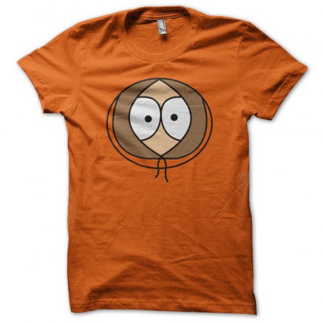 Tee shirt South Park Kenny face orange