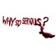 T shirt Why so serious word from Joker white