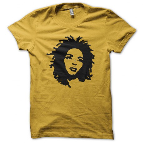 Tee shirt Lauryn Hill miseducation silhouette jaune