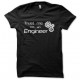 T-shirt Trust me I'm an engineer black