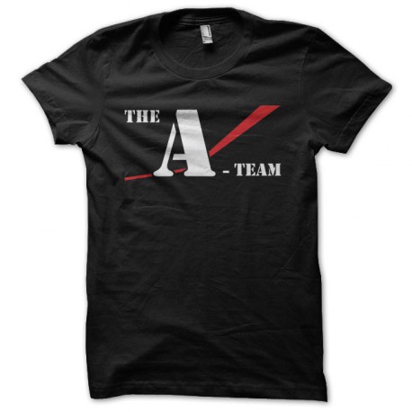 T-shirt A-team symbol black