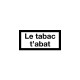 T-shirt Le tabac t'abat parody Fumer tue white