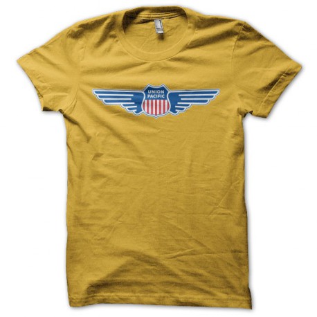 Tee shirt Union Pacific jaune