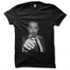 T-shirt Robert Downey jr halftone picture black