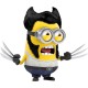 Tee shirt moi moche et méchant minion wolverine blanc