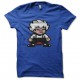 Tee shirt Kid Dracula perles 8 bits bleu