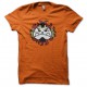 T-shirt One Piece Jinbei Jolly Roger orange