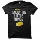 T-shirt Zombieland rule 32 Enjoy the little things black