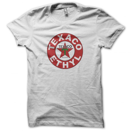 tee shirt texaco blanc