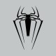 The amazing spider man symbol gray T-shirt