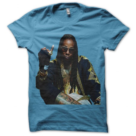 Blue t-shirt 2 chainz