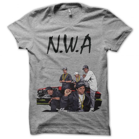 Camiseta gris NWA