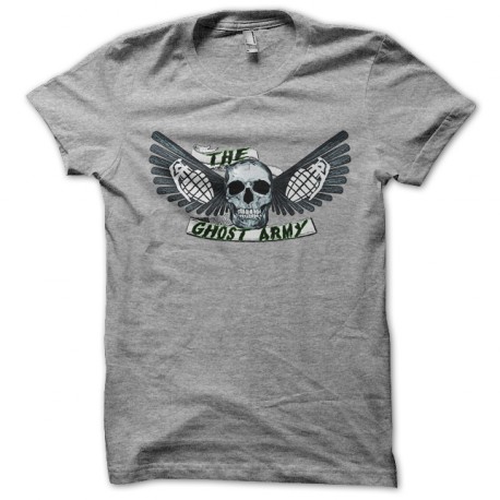 tee shirt the ghost army gris