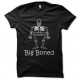 shirt big boned fat black skeleton