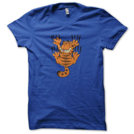 Garfield shirt in blue