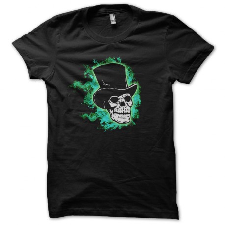 own skull green black fire