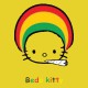 tee shirt hello kitty parodie bedo kitty en jaune