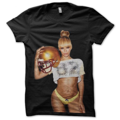 beyonce shirt Football Black