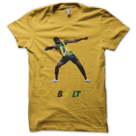 shirt Usain Bolt yellow