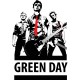 white t-shirt green day