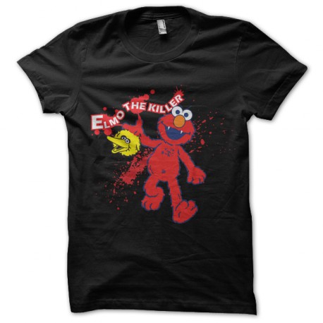 camisa Elmo el asesino negro