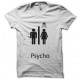 tee shirt psycho blanc