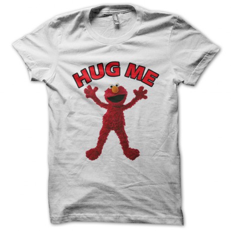 camiseta blanca abrazo Me Elmo