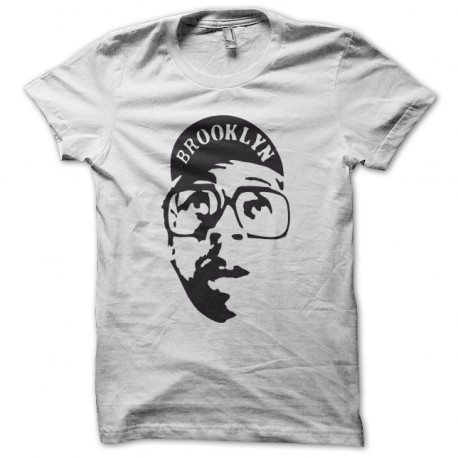 tee shirt spike lee brooklyn en blanc