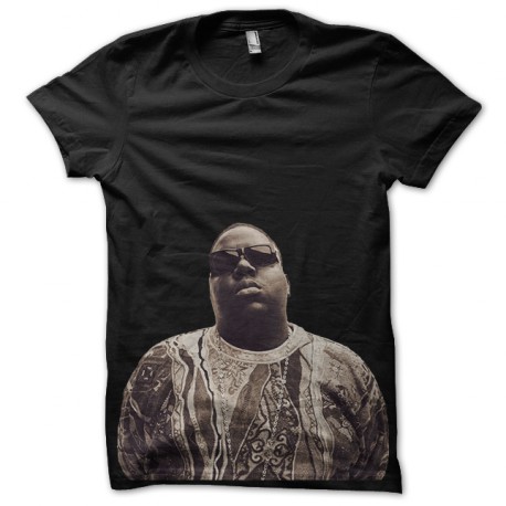 tee shirt notorious big en noir