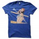 tee shirt nami de one piece en bleu