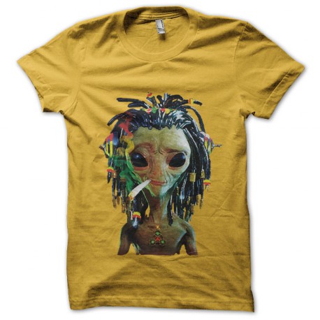 rasta camisa amarilla UFO