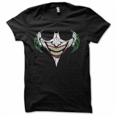 shirt joker smile batman black