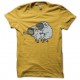 tee shirt sheep fuck wolf funny jaune