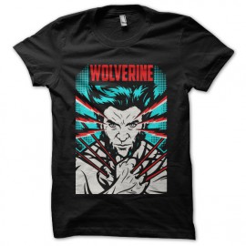 tee shirt wolverrine noir