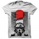 tee shirt kamikaze the sun of japan blanc