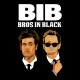 tee shirt Ted Mosby Barney Stinson Bros in Black noir