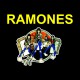 black t-shirt Ramones