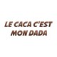 tee shirt le caca blanc