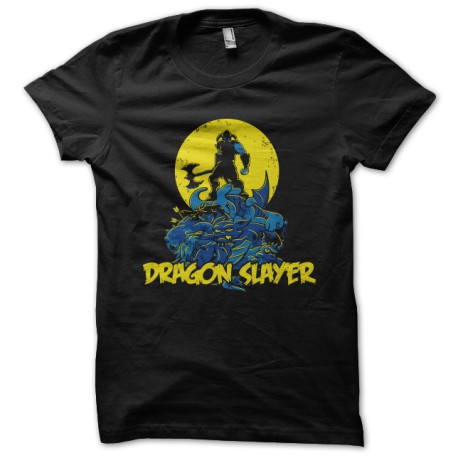 tee shirt Dragon slayer noir