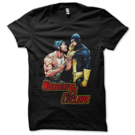 shirt X vs wolverine mens black cyclop