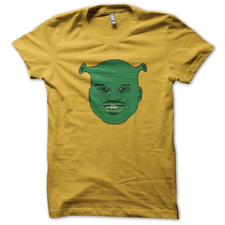 sherk yellow shirt