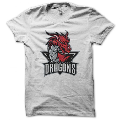 Camisa de campo panaderos dragones blancos