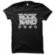 tee shirt rock band noir