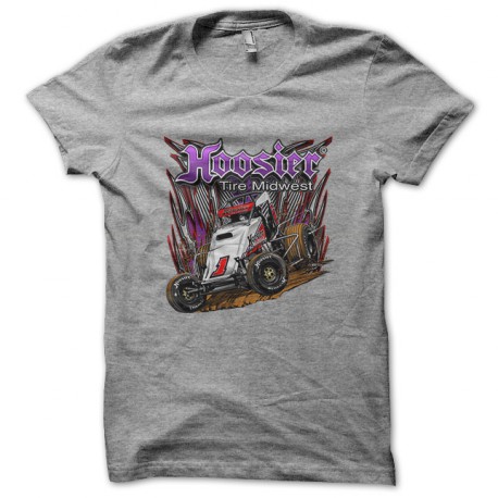 camisa de Hoosier Racing coches gris