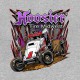 camisa de Hoosier Racing coches gris