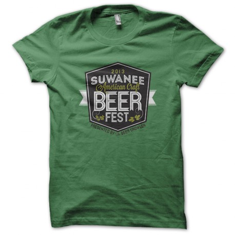 tee shirt 2013 Beer Fest green