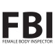 tee shirt FBI female body inspector blanc