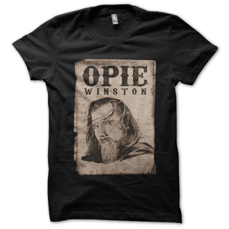 Opie camisa de color negro Winston